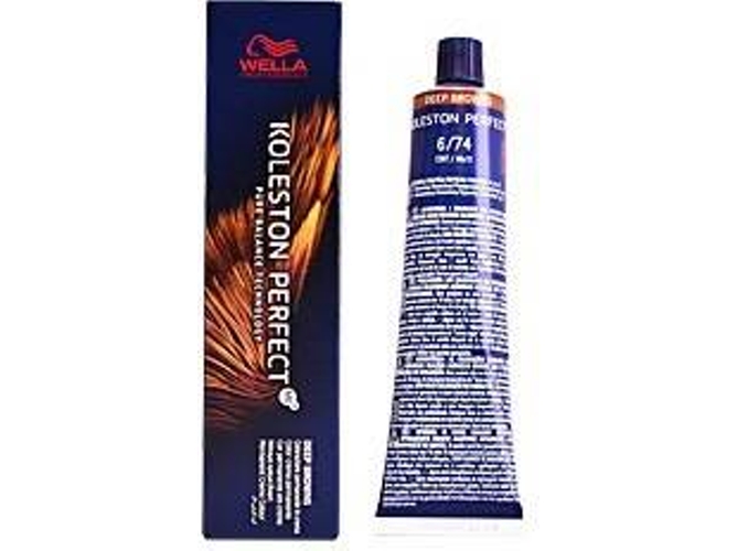 Tinte de Cabello WELLA Koleston Perfect Me+ Deep Browns 674 (60 ml)