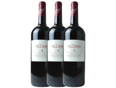 Vino FIGUERO Figuero 4 Meses Tempranillo Ribera Del Duero Roble (1.5 L - 3 unidades)