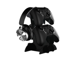 Soporte universal para mando/auriculares de PS5/PS4/Switch MDUG (negro, doble capa)