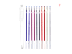 Paquete De 10 Piezas De Marcadores De Tela Resistentes Al Calor/solubles En Agua, Adecuados Para Dibujar Líneas, Cuero Y Accesorios De Costura.