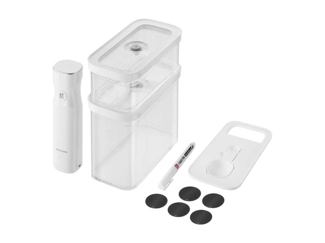 Set de iniciación CUBE, M / 5-pzs, transparente-blanco ZWILLING