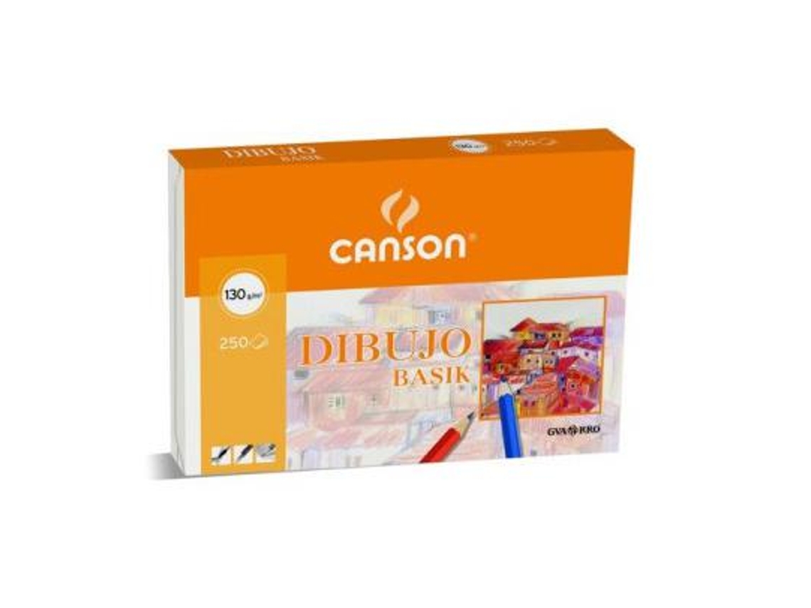 Papel Desenho Basik 297X420 -130 Gr -Sem Esquadria