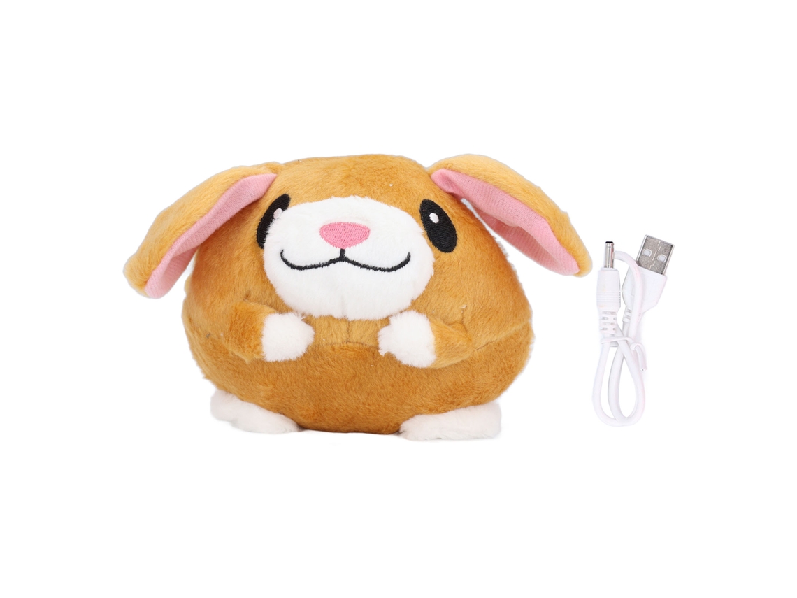 Ats-juguetes De Peluche Saltarines Con Sonido Adorables Animales Interactivos Para Bebés Y Perritos Squeaky Voice Toys