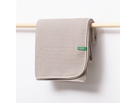 Manta BENETTON Algodón (Beis -140X190 cm)