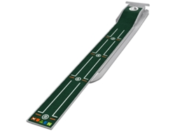Mini tapete de putting, equipo portátil para practicar golf en interiores y exteriores - Verde Digitallab