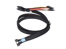 Baoj-2026adaptador Pcie 5.0 X8 Para 2xu.2 Nvme 8i 74p Para 2xsff 8639 Com Cabo De Alimentação 15p Para Servidor Workstation