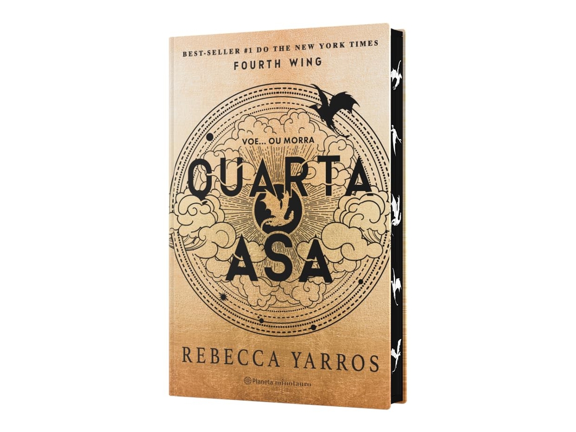 Libro Quarta Asa Edição Especial Limitada de Rebecca Yarros (Portugués - Tapa Dura)