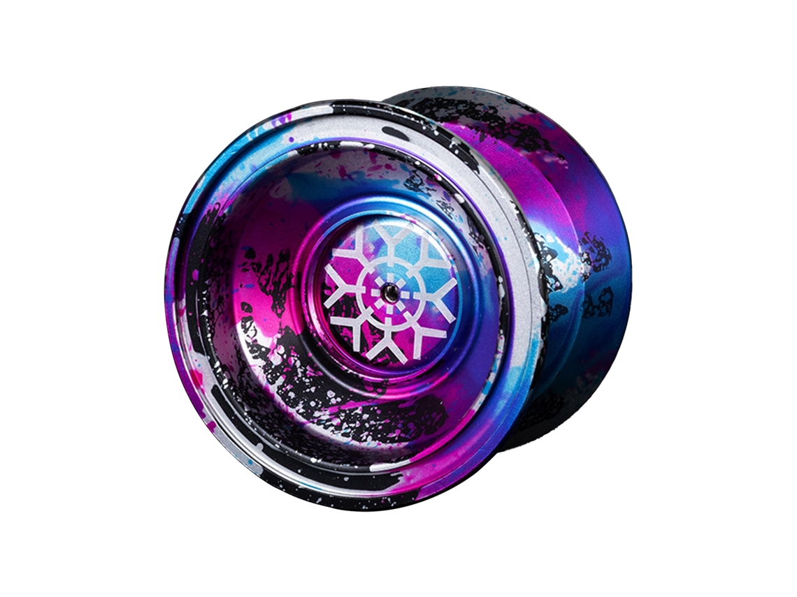 Yo-yo Metálico Resistente A Los Golpes, Juguete Interactivo, Regalo Para Niños Principiantes, Azul Con Cuerda, 105 Cm