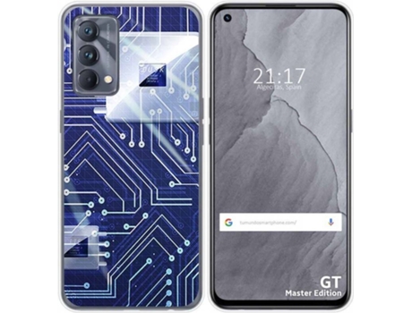 Carcasa Realme GT Master Edition TUMUNDOSMARTPHONE Circuito Multicolor