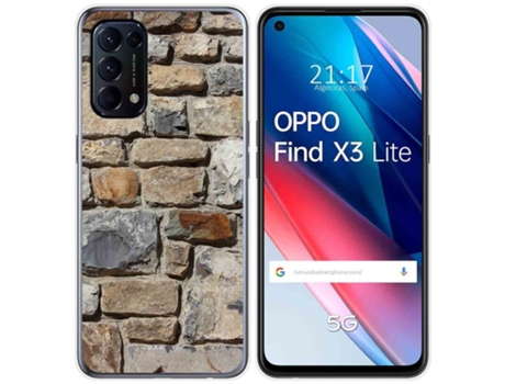 Carcasa Oppo Find X3 Lite TUMUNDOSMARTPHONE Dibujos Multicolor