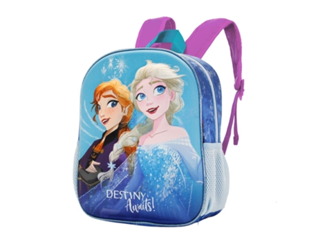Frozen 2 Destiny Mochila 3D Pequeña, Azul