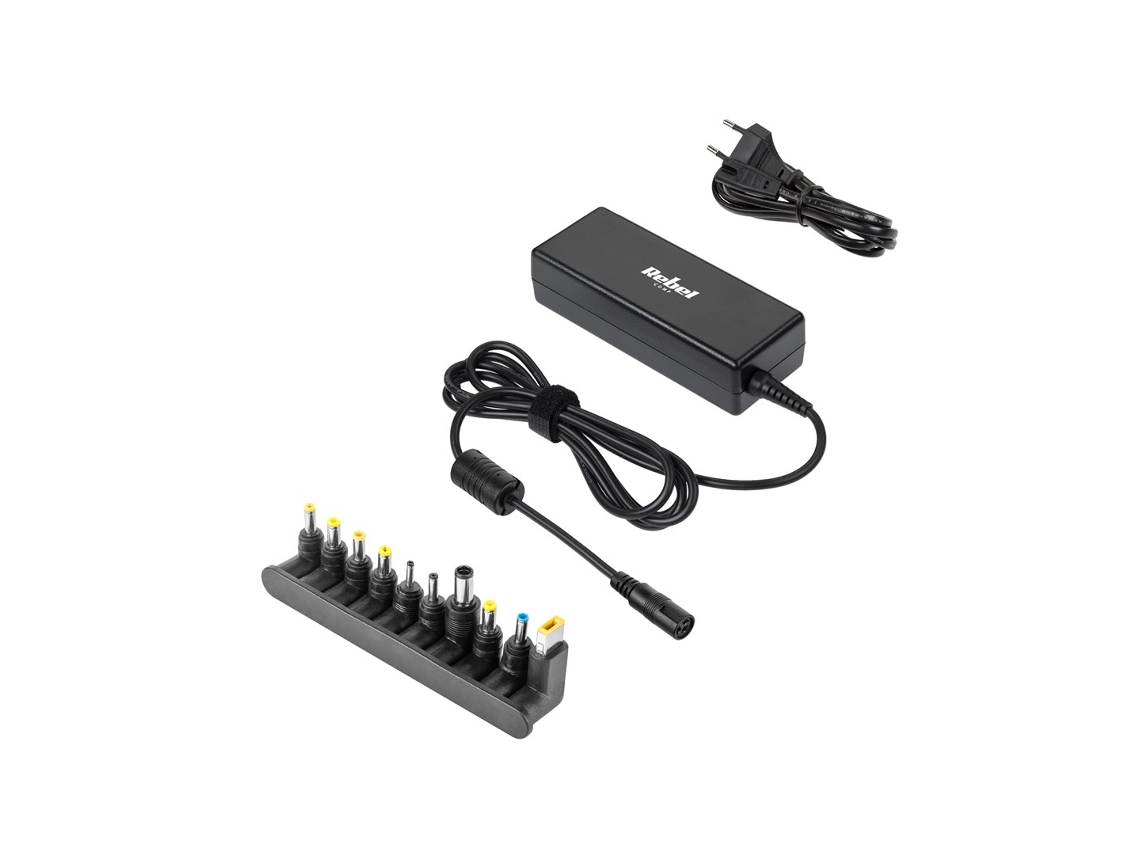 Fuente de alimentación universal automática Rebel de 10 puntas, 90 W, 18,5 V y 20 V