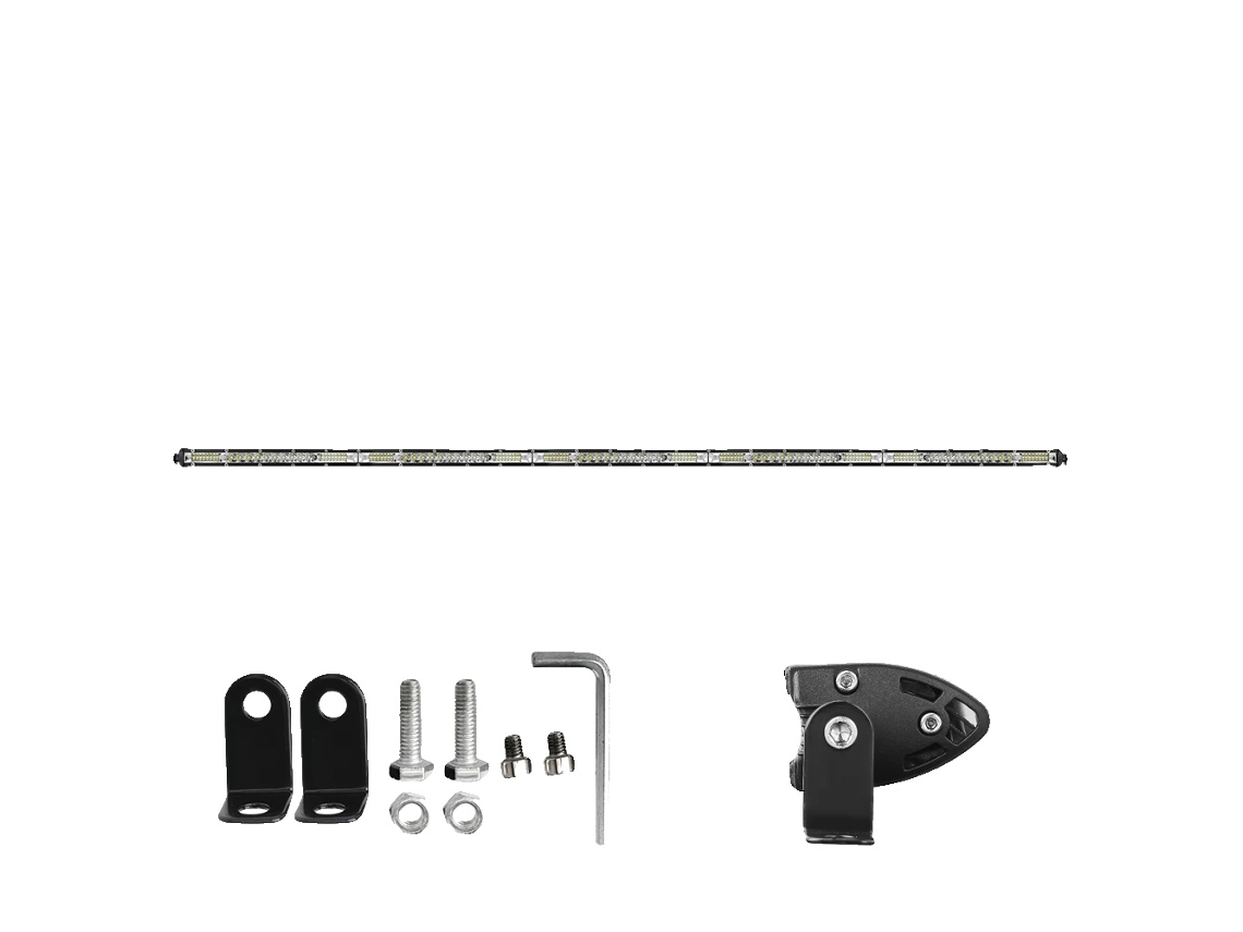 Barra de luz LED, alto brillo, diseño de haz combinado, OEM de 50 pulgadas