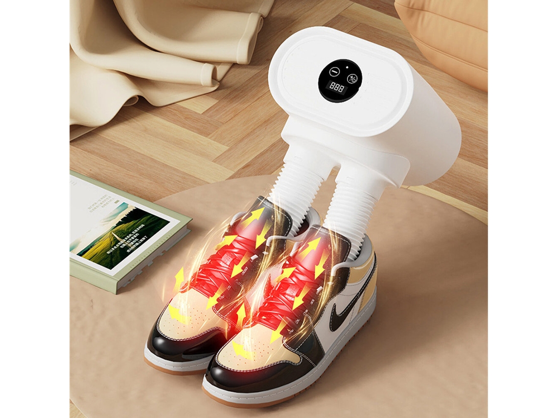 Secador de pelo portátil plegable 3 en 1 Tevorex con control remoto, temporizador inteligente para uso doméstico, secador de aire caliente para zapatos y ropa. Mdug