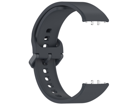 Pulseira de relógio de silicone para Samsung Galaxy Fit 3 (SM-R390) Gris