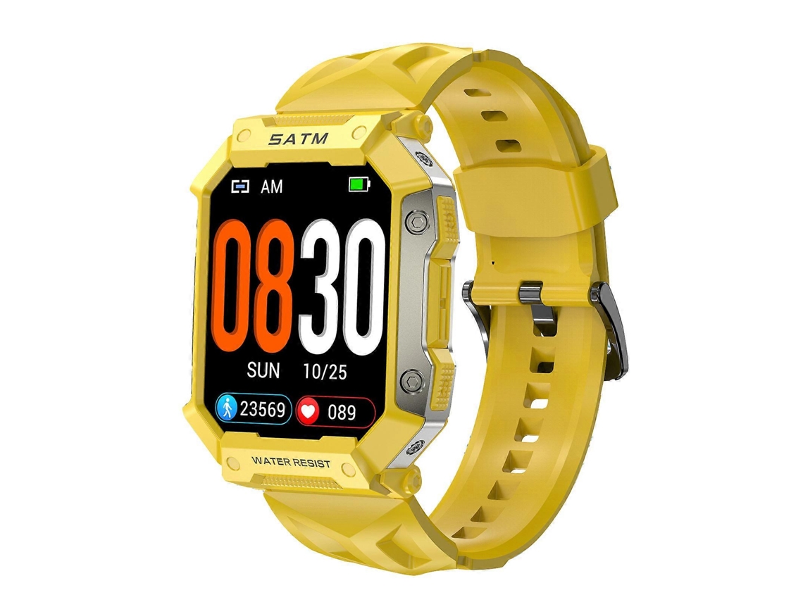Reloj inteligente de 1,92 pulgadas para hombre, con monitor de actividad física, táctico y resistente, para bicicleta eléctrica (contesta y realiza llamadas)