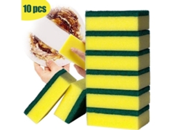 10 Esponjas De Limpieza Multiusos, Sin Riesgo De Rayar, Súper Absorbentes Para Platos Y Cocina.
