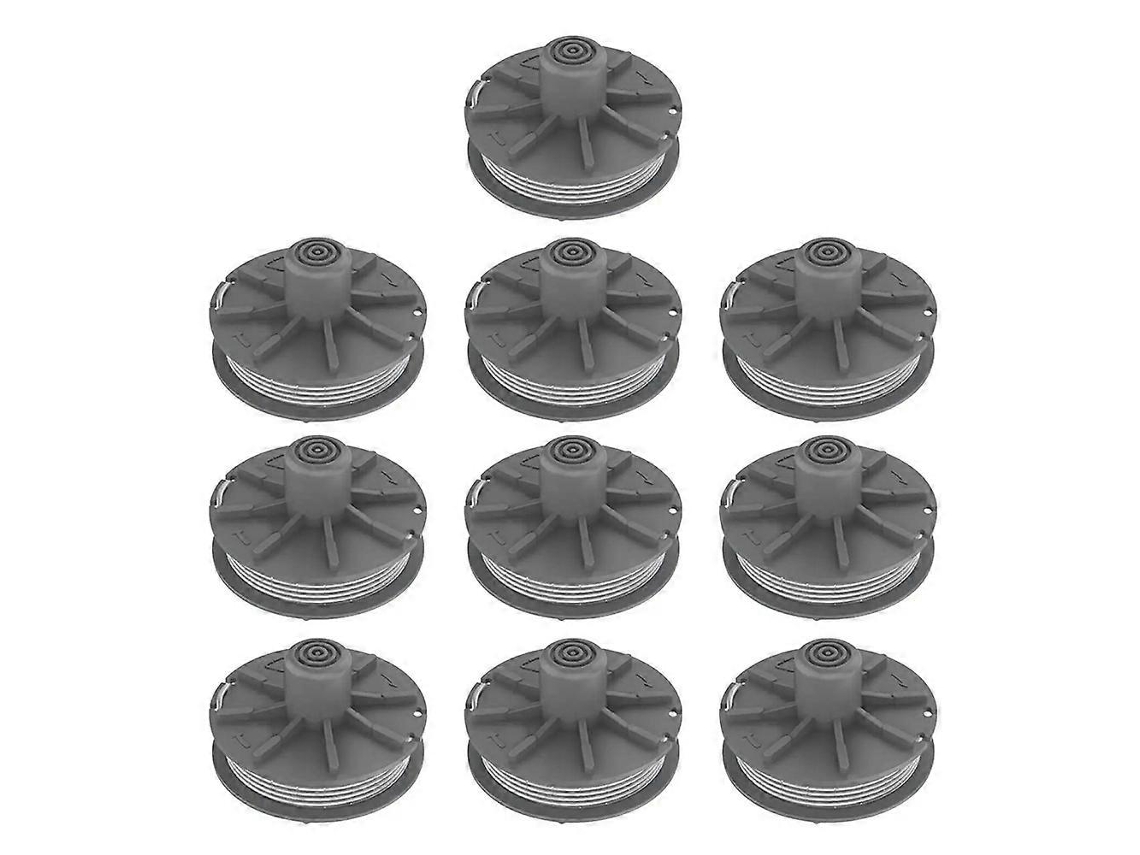 E5u 10 Carretes Para Gardena 5307-20, Repuestos Para Carretes De Alambre Para Cortacésped M1d