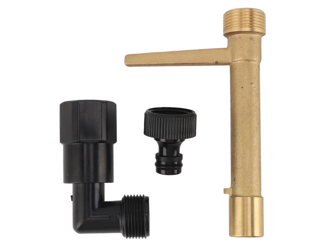 Llave Para Válvula De Acoplamiento Rápido De Latón G3/4 Herramienta De Riego De Jardín