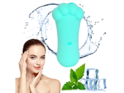 Rodillo de hielo para rostro, rodillo cúbico para rostro, ojos y cuello, moldea y reafirma la piel de forma natural, masaje facial para aliviar la hinchazón.