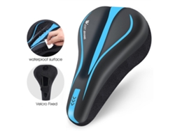 Capa De Assento De Bicicleta West Biking Pu Couro Silicone Espuma Impermeável Antiderrapante Para Mountain Bike Acessórios