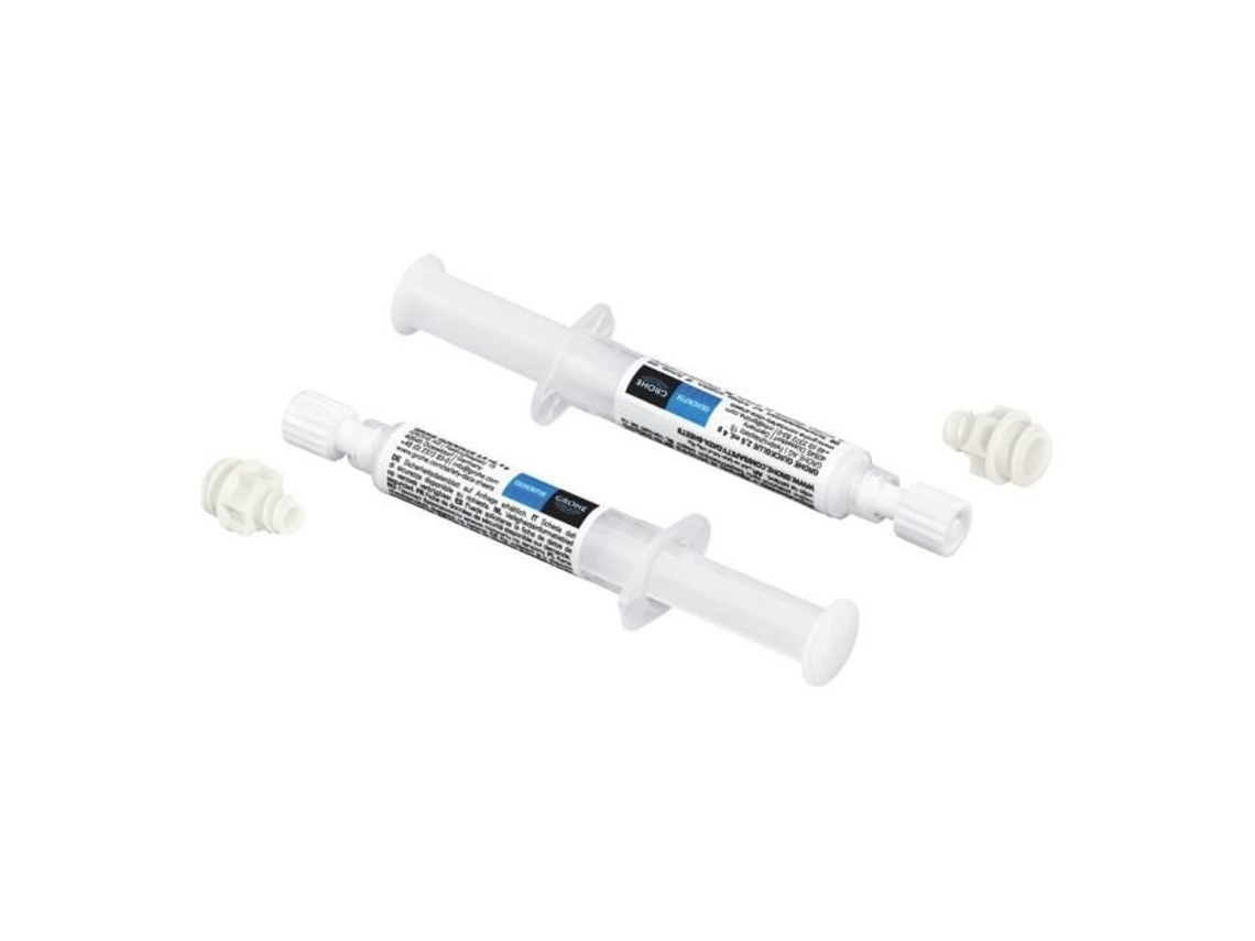 GROHE Quickglue A2 Adhesivo para accesorios de baño y aseo con dos placas de fijación