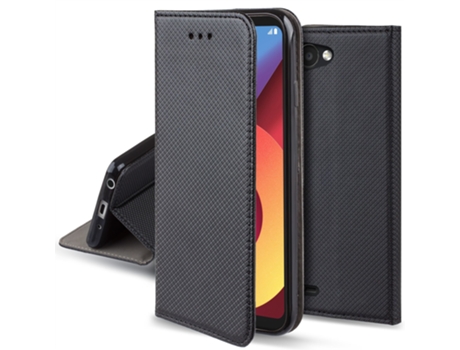 Funda para Lg Lg Q6 MOOZY Negro
