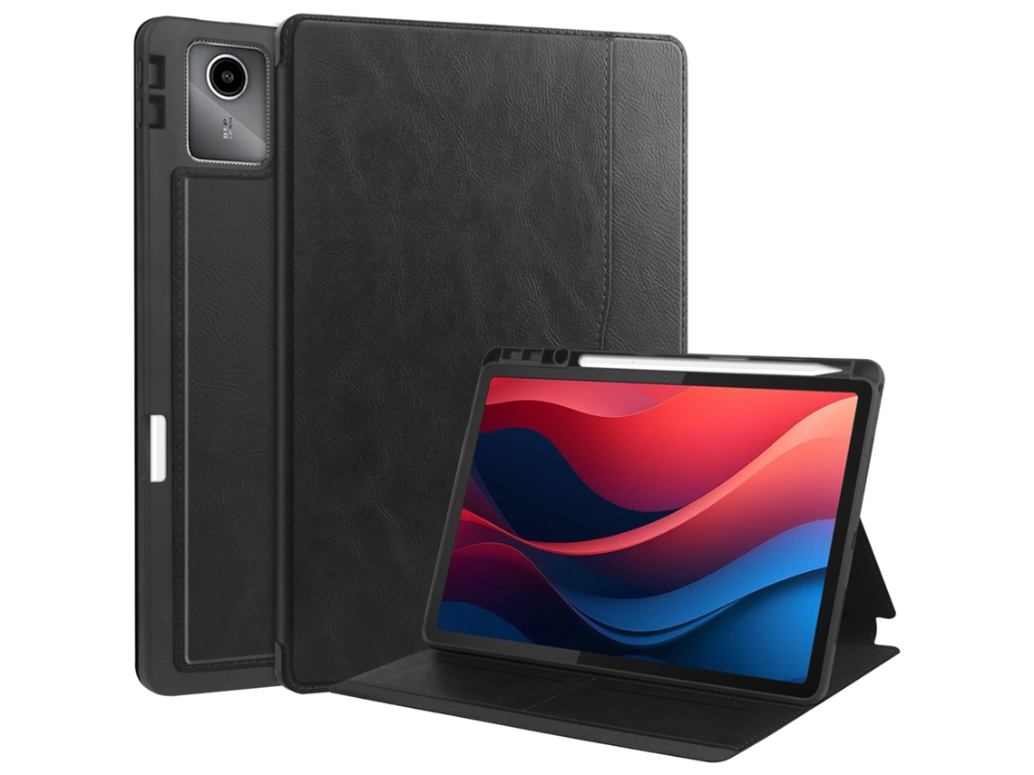 Capa Para Lenovo Tab M11 Tb330fu 11 Polegadas Com Ranhura Para Caneta Preto