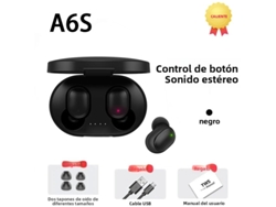 Fones de Ouvido Bluetooth True Wireless com Microfone, Fones de Ouvido Intra auriculares com Cancelamento de Ruído MDUG (preto)