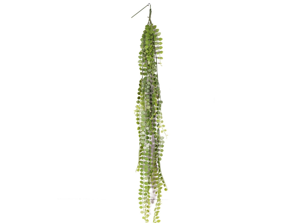 Planta colgante artificial 2026, Hiedra de plástico estética, Hiedra falsa, para decoración de paredes en ambientes residenciales interiores y exteriores.
