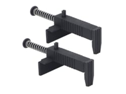 2 piezas de guías para ladrillos de 9 a 12 cm, abrazaderas de plástico para ingeniería, sin marca.