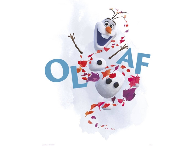 Print FROZEN 30X40 Cm Olaf
