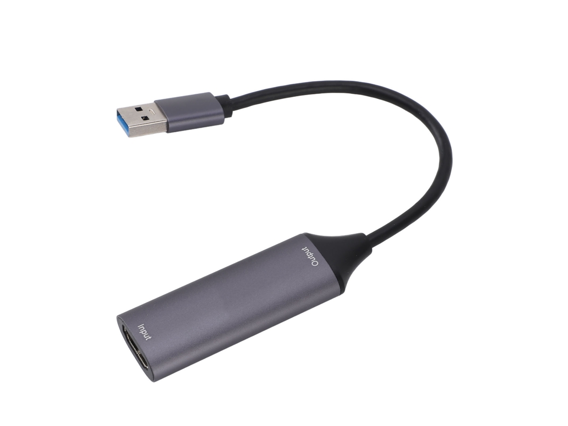 Tarjeta De Captura De Vídeo 4k Hd Con Interfaz Multimedia Usb 3.0 Para Obs Y Juegos.