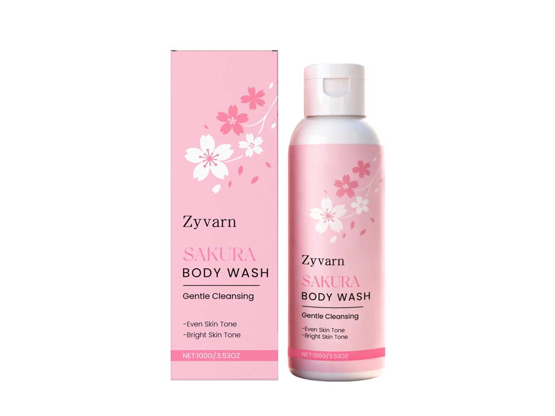 Gel de ducha suave con flor de cerezo