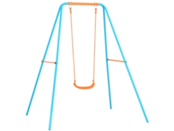 Columpio tipo nido con tienda de campaña, Ø100 cm, cuerdas ajustables, impermeable, hasta 150 kg, azul verdoso ZENCORE SERVICES