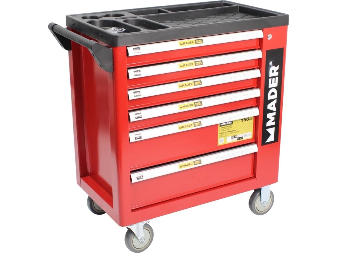 Carro para Herramientas MADER 7 Particiones (793 x 785 x 480 mm)
