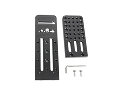 Placa vertical universal en forma de L para trípode SLR con estabilizador de liberación rápida y cabezal fluido SE