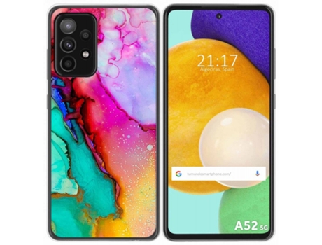 Carcasa Samsung Galaxy A52 / A52 5G / A52s 5G TUMUNDOSMARTPHONE Dibujos Multicolor