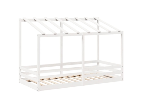 Cama Para Niños VIDAXL Blanco Madera (100x200 cm)