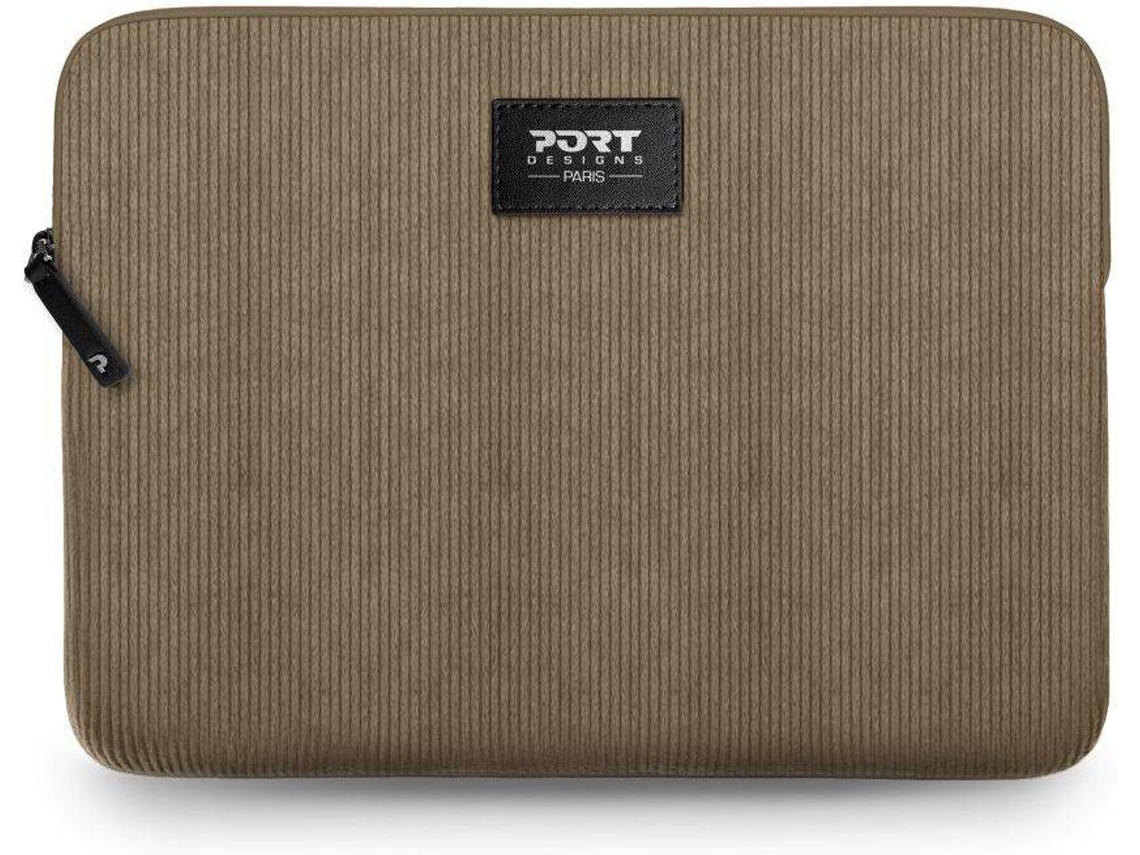 Bolso para portátil PORT DESIGNS Milano II Eco (14'' - Marrón Desierto)