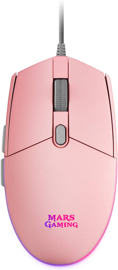 Ratón Gaming MARS GAMING MMGP (3200 dpi - Rosa)