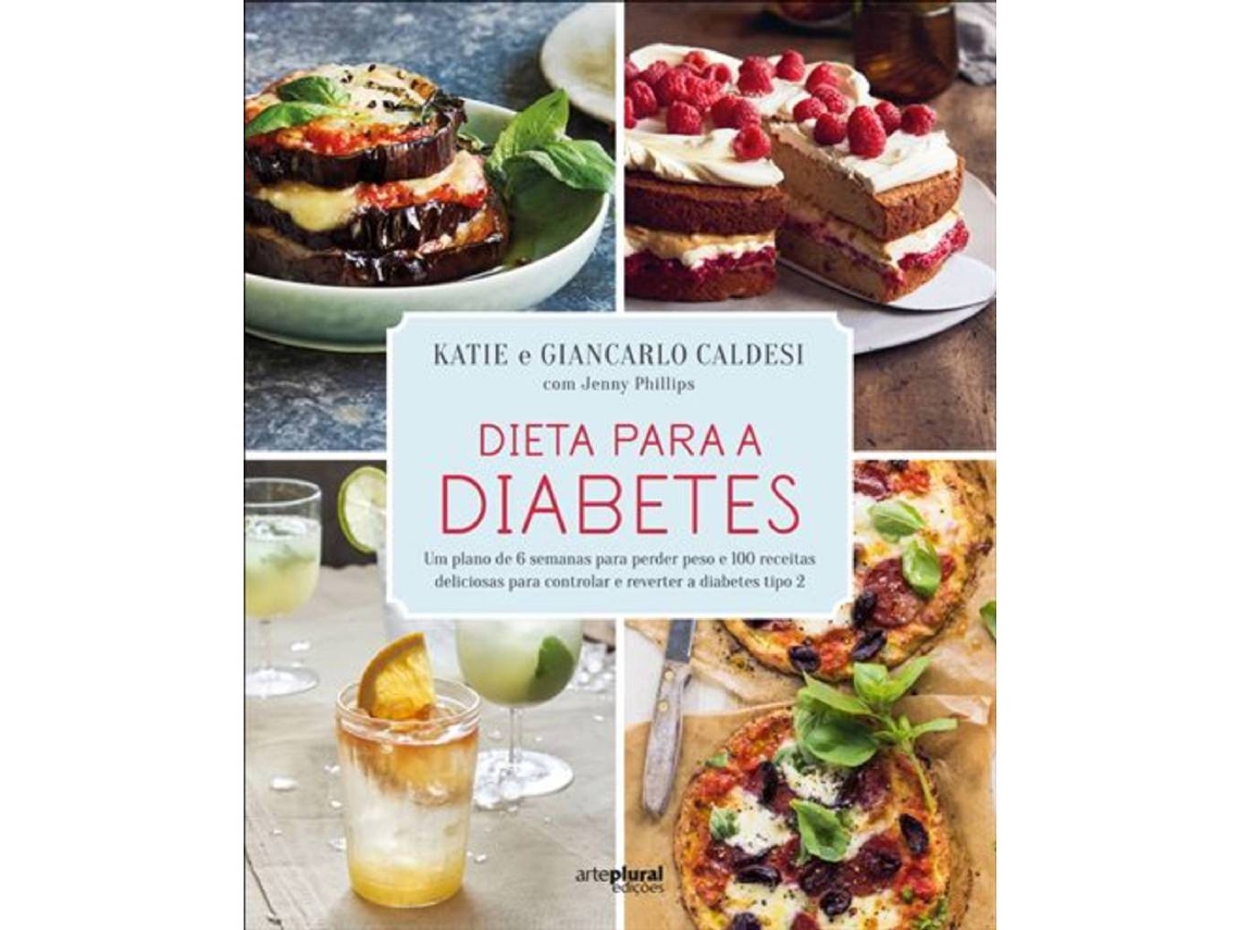 Libro Dieta para a Diabetes de Katie Caldesi (Portugués)