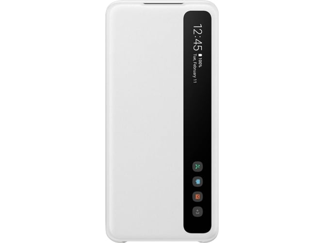 Funda SAMSUNG Galaxy S20 Clear View Blanco