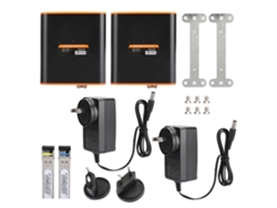 Extensor de medios HDMI Transmisor Receptor de fibra óptica 1080p 20km
