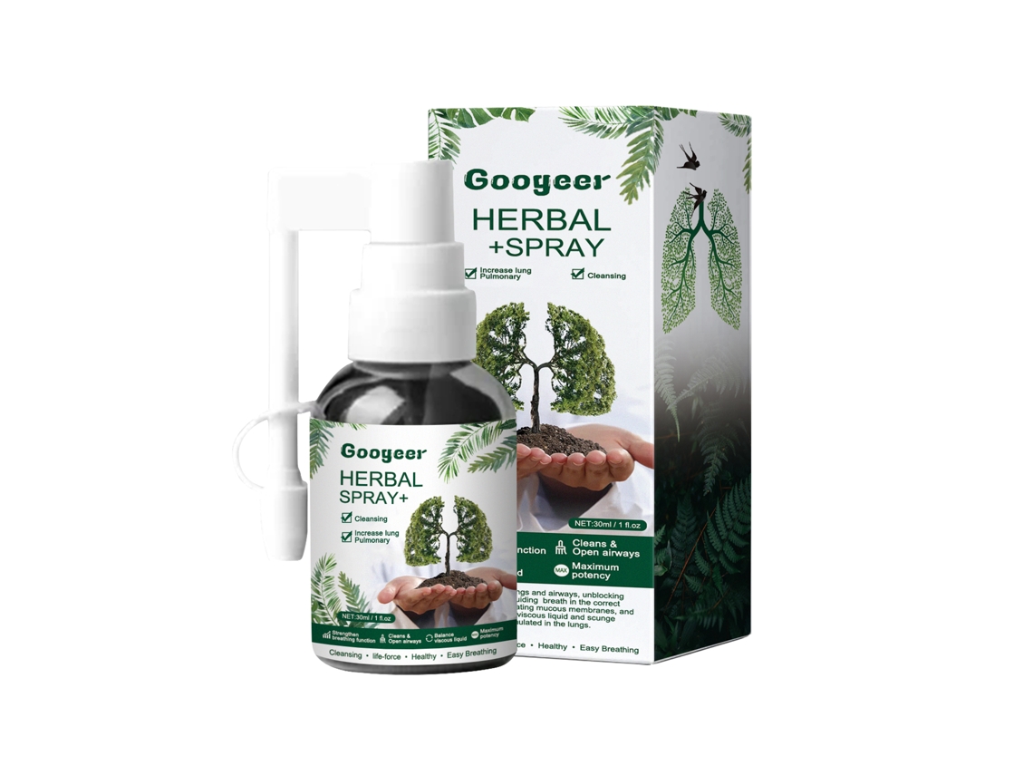 El spray herbal Googeer alivia y relaja.