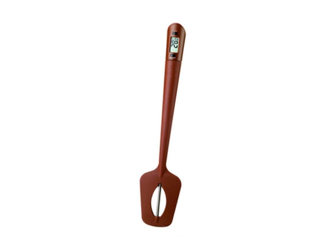 Termómetro digital de cocina con espátula, termómetro de precisión compatible con repostería y dulces. GOKOCO