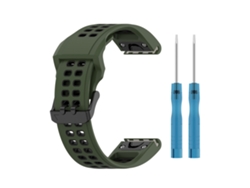 Correa De Repuesto De Silicona Quickfit De 20 Mm Para Garmin Fenix ​​6s Pro/fenix ​​7s/fenix ​​5s (verde Militar) Siurn