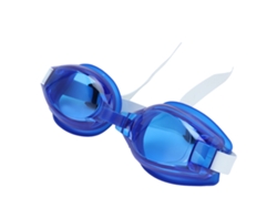 Gafas De Natación Infantiles Con Junta De Silicona Suave Y Correa Ajustable - Azul