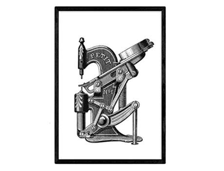 Láminas NACNIC Maquina de Coser (A3)