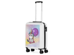 Maleta Pc Pequeña SKPAT Amiens blanco-unicorn (40X55x20 Cm - 40L)